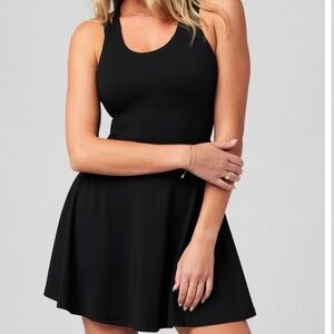Fabletics Boost Performance Dress Classic Mini Black Size L